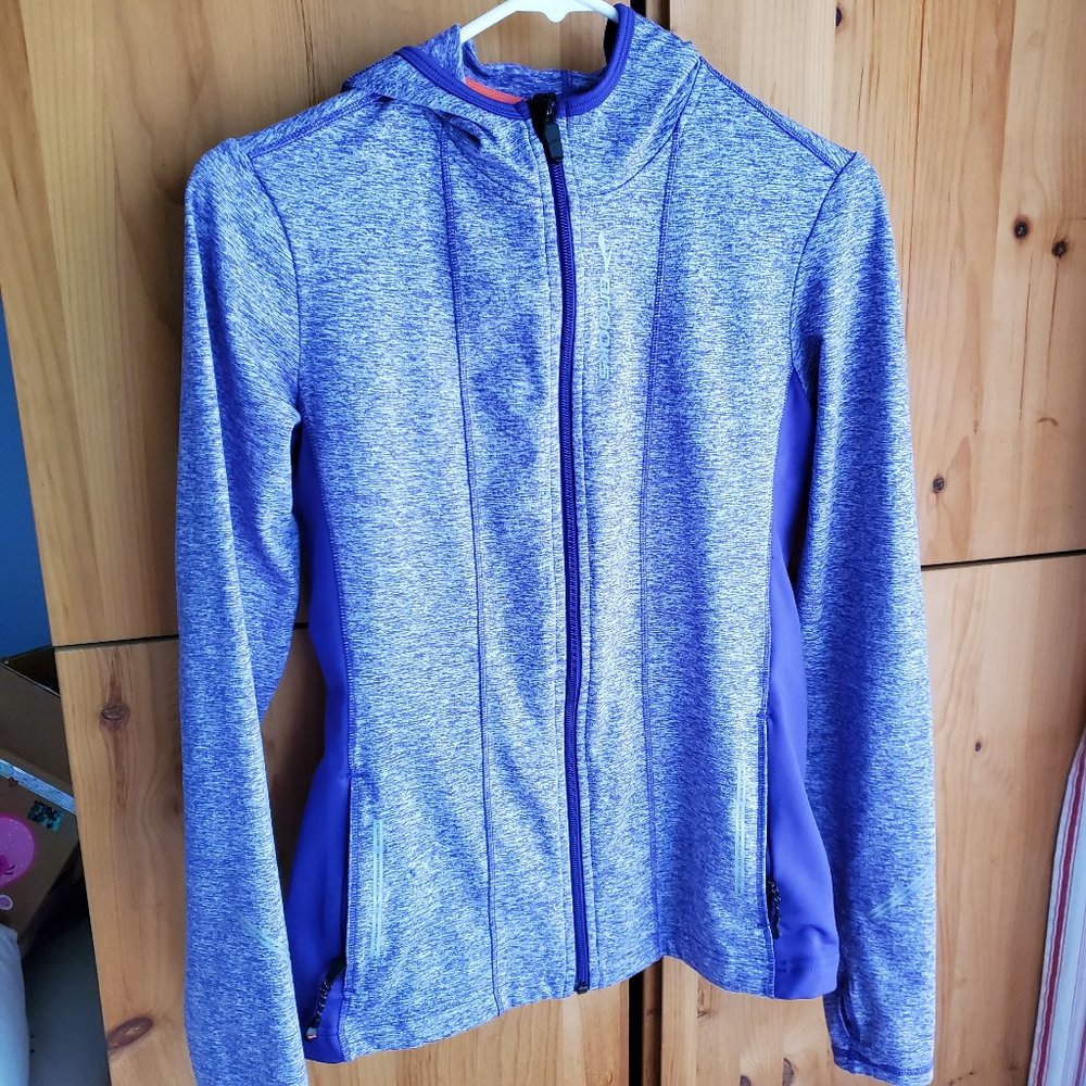 Brooks Women's Athletic Purple Hoodie in size small
